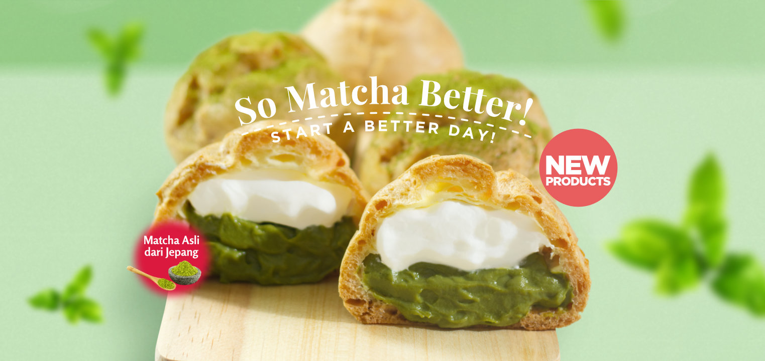 Deli & Co. Launched The New Product: Double Choux Matcha